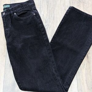 Lauren Ralph Lauren Black Bootcut Jeans